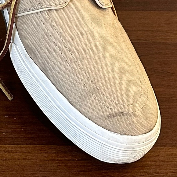 🌟HP🌟Polo by Ralph Lauren Brown Faxon Canvas Sneakers 11.5D - Picture 14 of 14